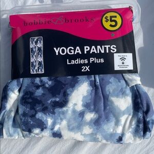 Bobbie Brooks Kids Leggings in Blue and White